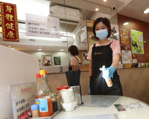 中电派杀菌喷雾予1.2万多间食肆。