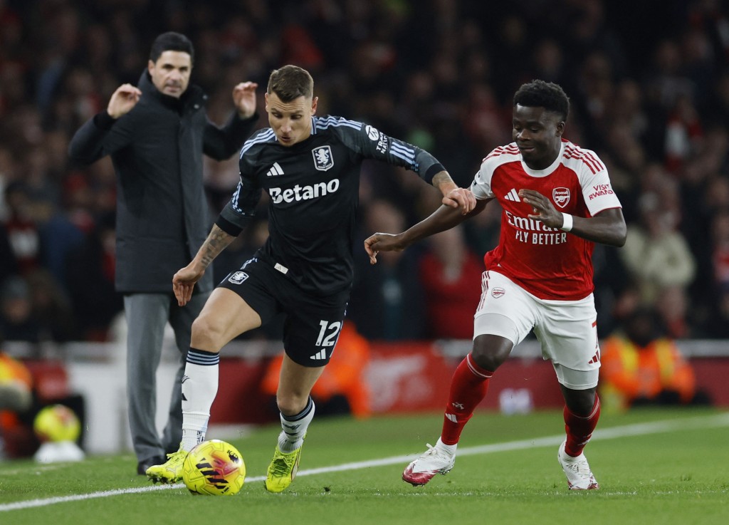 阿士東維拉左閘 盧卡斯迪治尼。美聯社