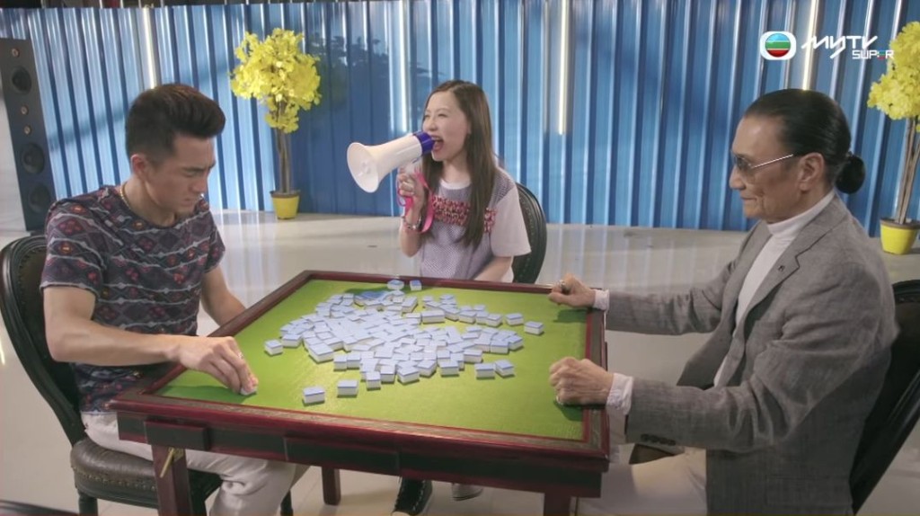 王子涵在《賭城群英會》中與馬國明及謝賢有對手戲。
