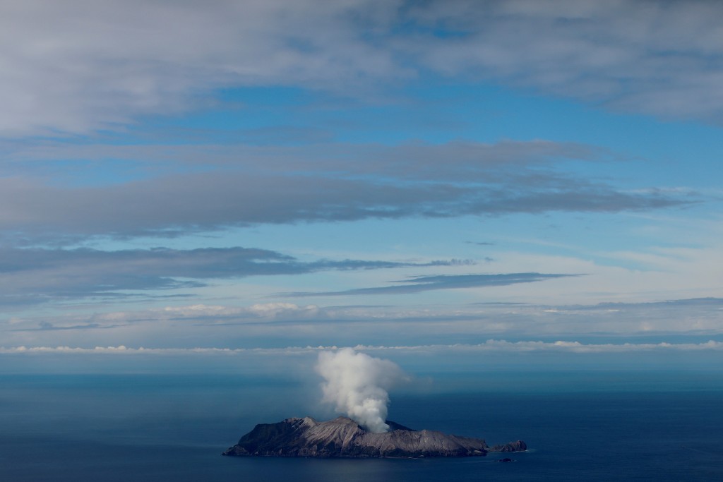 2019年，白島火山爆發，造成22人喪生。路透社