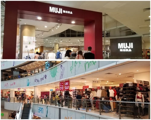 被告分別在APM的兩間店舖偷竊。