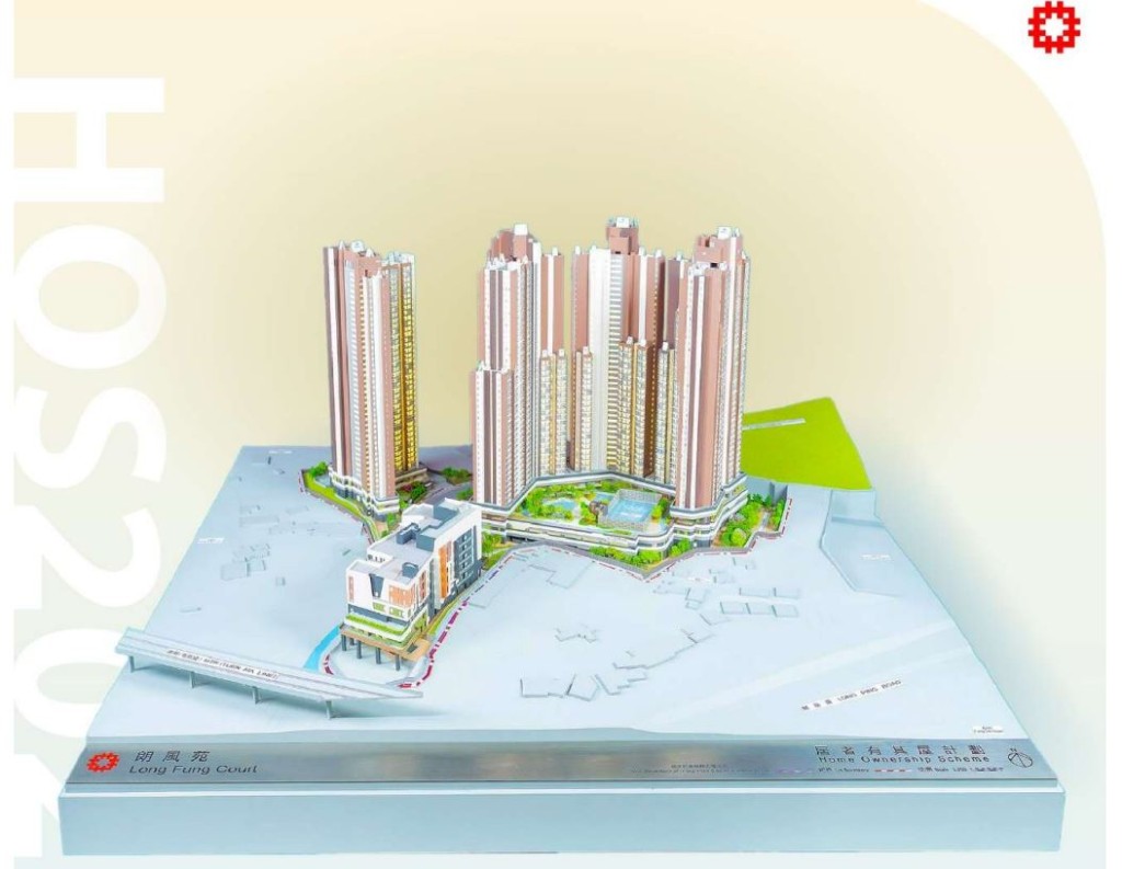 「居屋 2025」新居屋发展项目｜屏山朗风苑模型