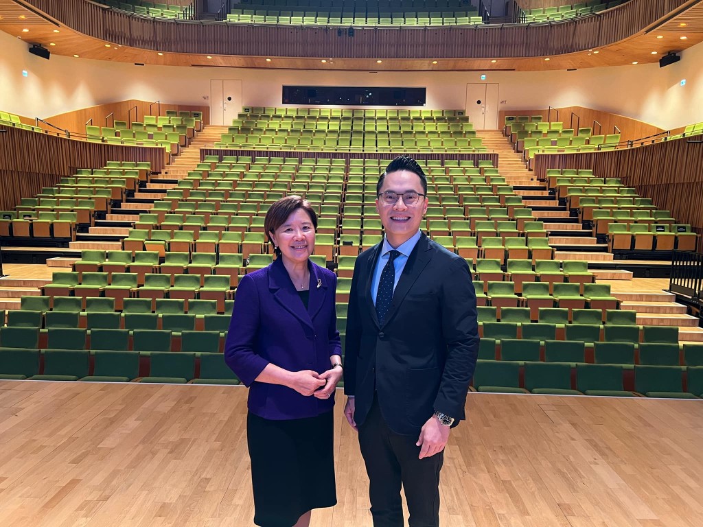 立法会议员梁熙今日与香港科技大学校长叶玉如及学校管理层会面。梁熙Facebook