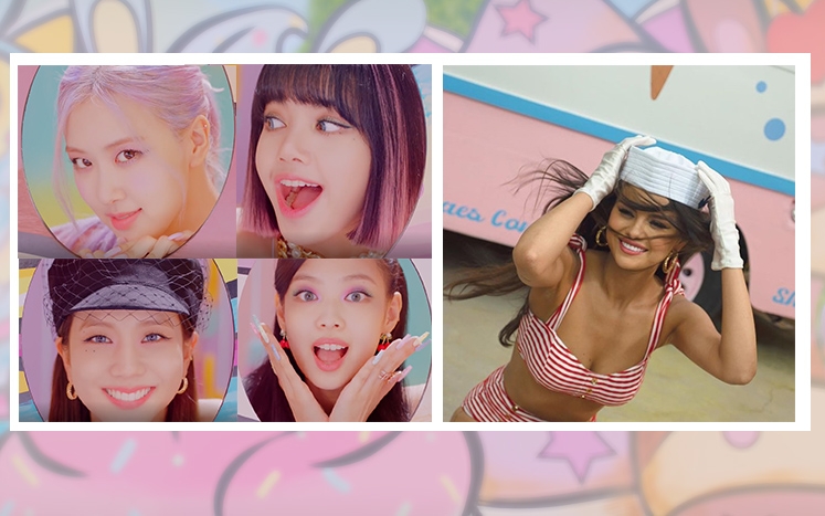 BLACKPINK 與Selena Gomez合作推出新曲《ICE CREAM》。
