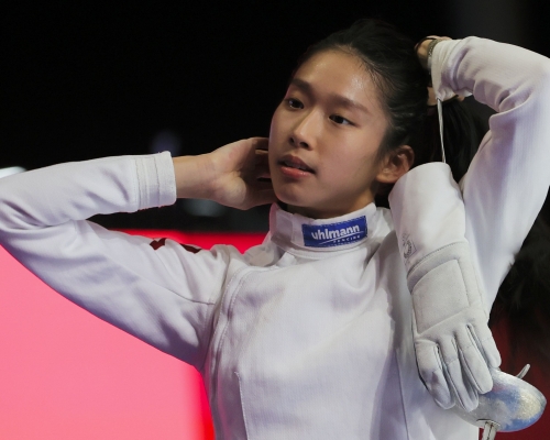 江旻憓感謝香港市民支持。 Reuters