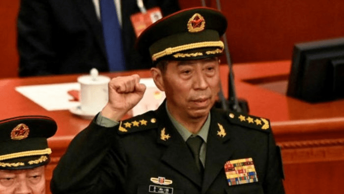 中國新任國防部長李尚福。路透社