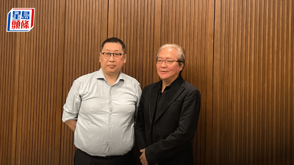 南洋生物董事長Roland Ong（右）