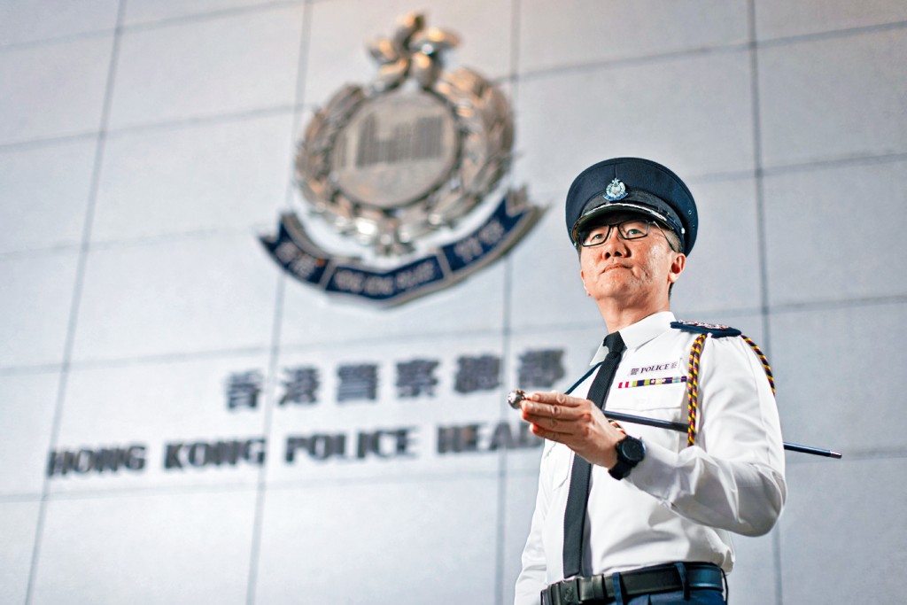 警務處處長蕭澤頤對警隊整體表現感到滿意。