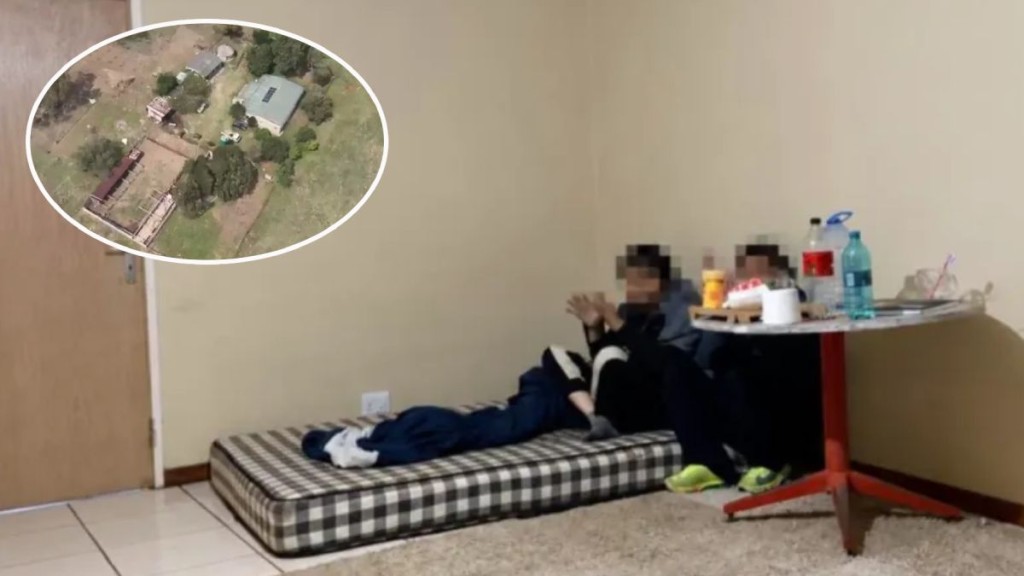 受害人被關押的小屋。紅星新聞
