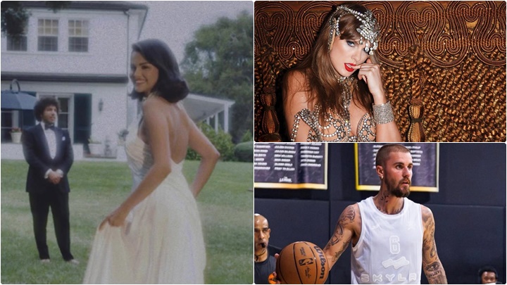Selena Gomez公開婚照 好友Taylor Swift出席婚禮 舊愛Justin Bieber同日公開打籃球照片