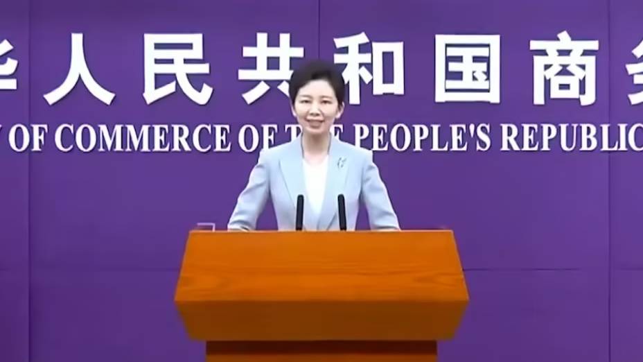 商務部新聞發言人何詠前。