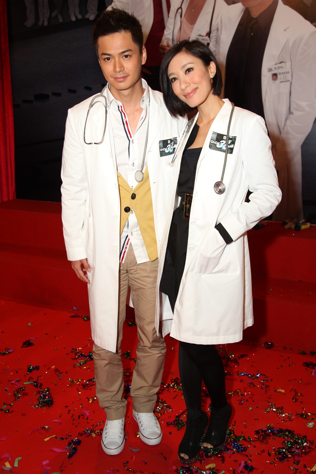 楊茜堯（右）再拍TVB劇。