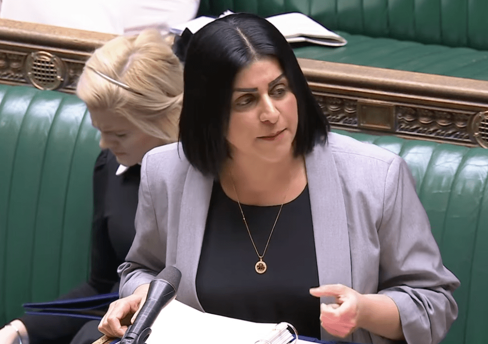 英國司法大臣馬哈茂德(Shabana Mahmood) 英國司法大臣馬哈茂德(Shabana Mahmood)