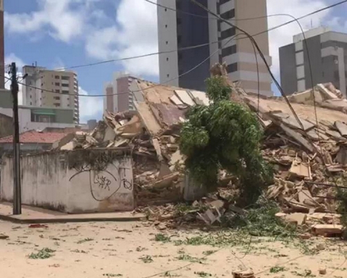 巴西有住宅樓宇倒塌至少1死9人失蹤。（網圖）