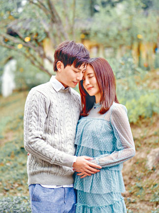 ■羅力威目前主力照顧懷孕的雨僑。