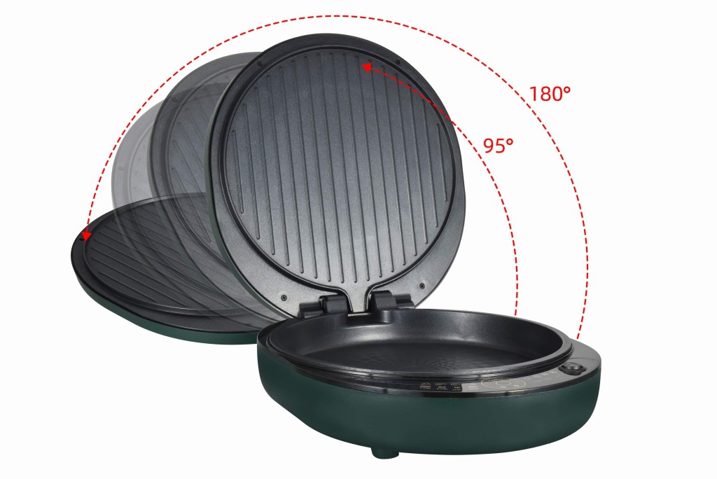 購買Balzano 多功能雙面電烤盤/原價$688、優惠價$398,可獲送 Balzano 24cm多層復合鋼鋁鋼煎鍋乙個。(P)