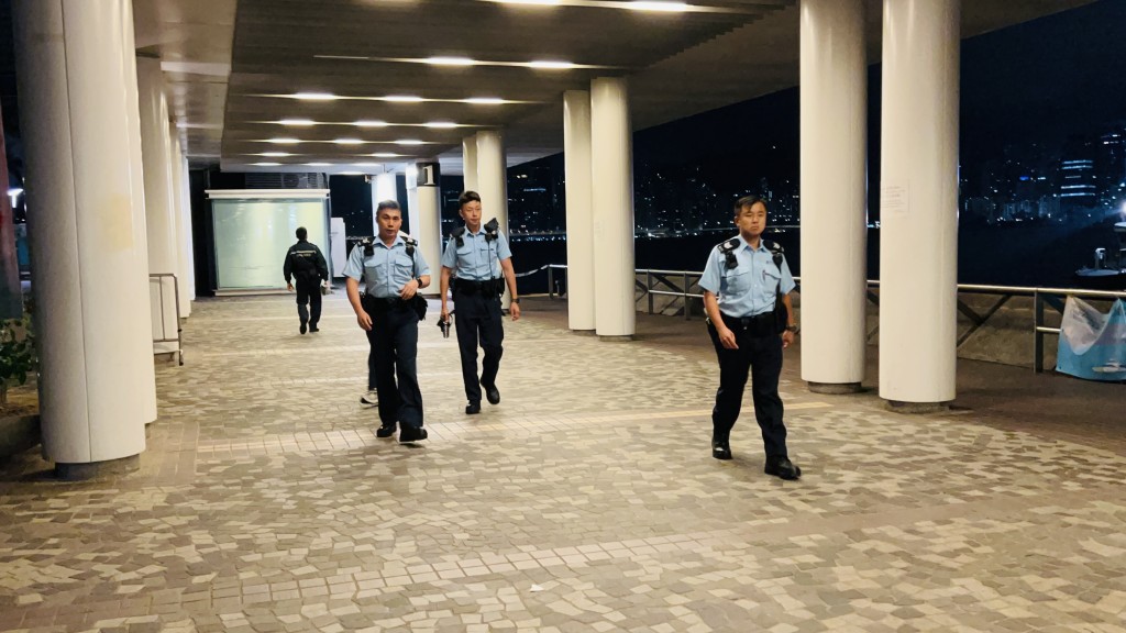 警方正調查事件。蔡楚輝攝 警方正調查事件。蔡楚輝攝