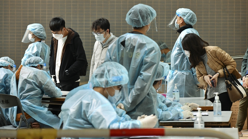天恒邨恒富樓發現295宗初陽及4宗不確定個案。資料圖片