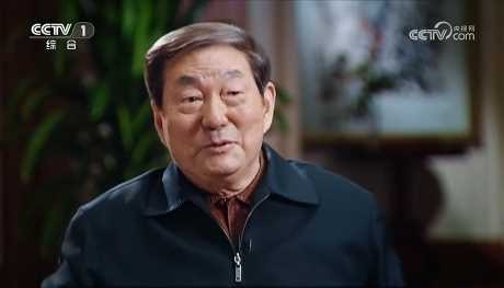 已故國務院總理朱鎔基。央視截圖 已故國務院總理朱鎔基。央視截圖