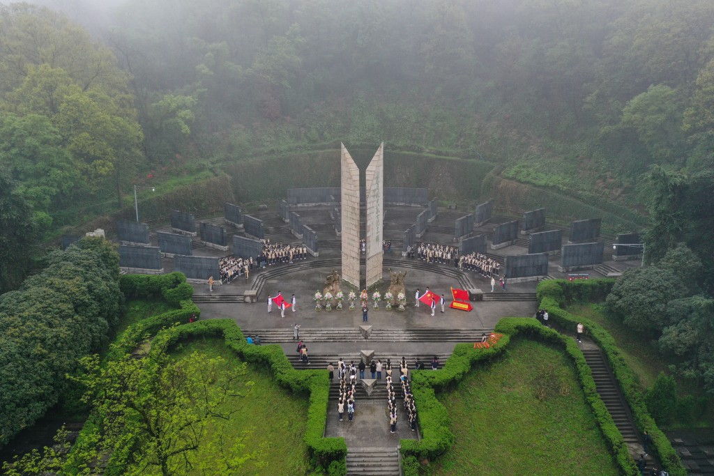 南京抗日航空烈士紀念館。(中新社資料圖片)