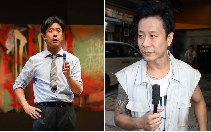 朱柏康衡量過自己可以應付，所以同時兼顧舞台劇和電影的工作。
