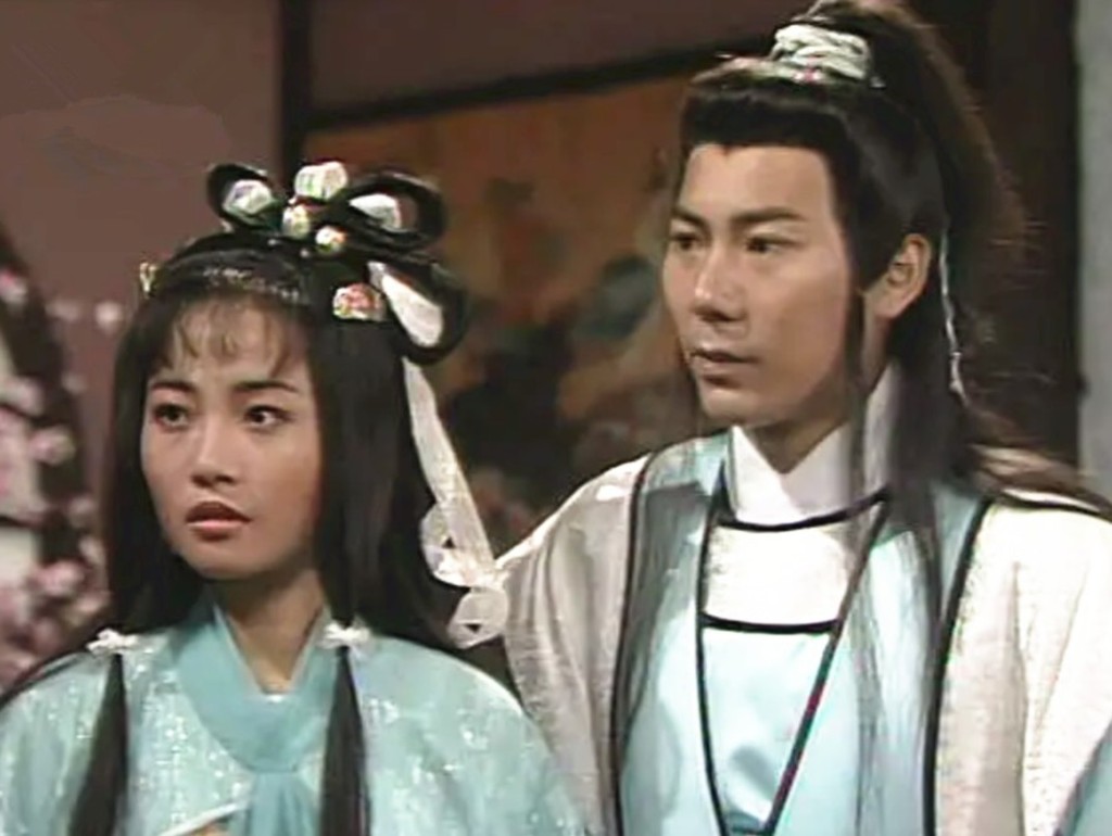 杨玉梅于1992年亚视剧《仙鹤神针》的扮相。