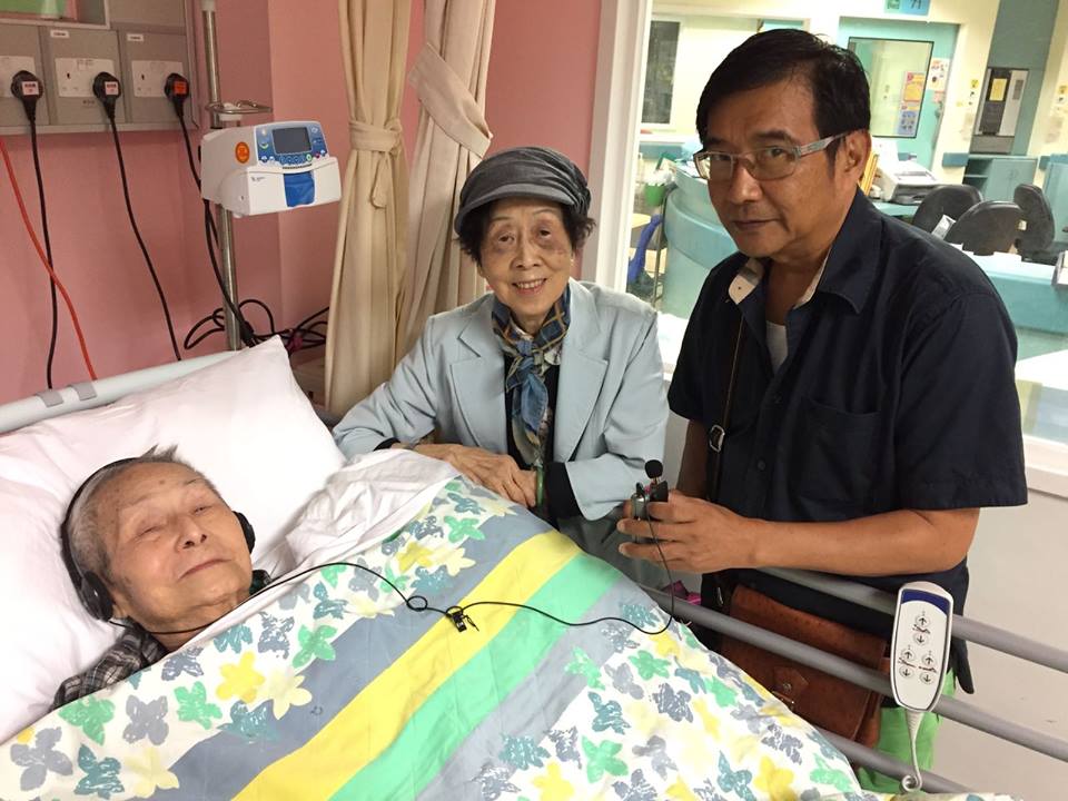 妻子蕭湘一直陪伴李我。