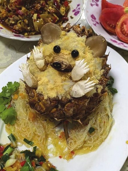 胡格林过去的创意动物料理。抖音 胡格林过去的创意动物料理。抖音