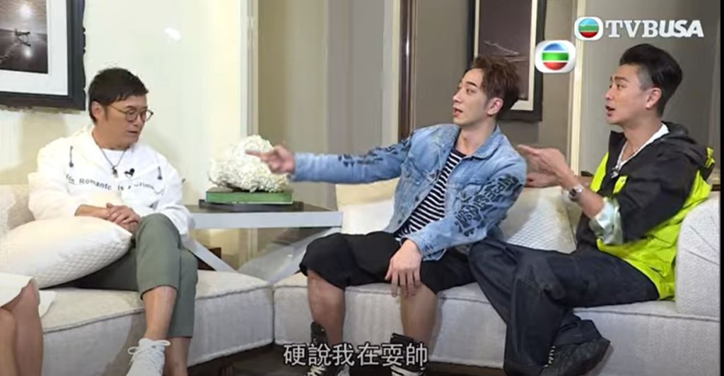 三哥獲吳卓羲和黃宗澤兩位後輩大讚。