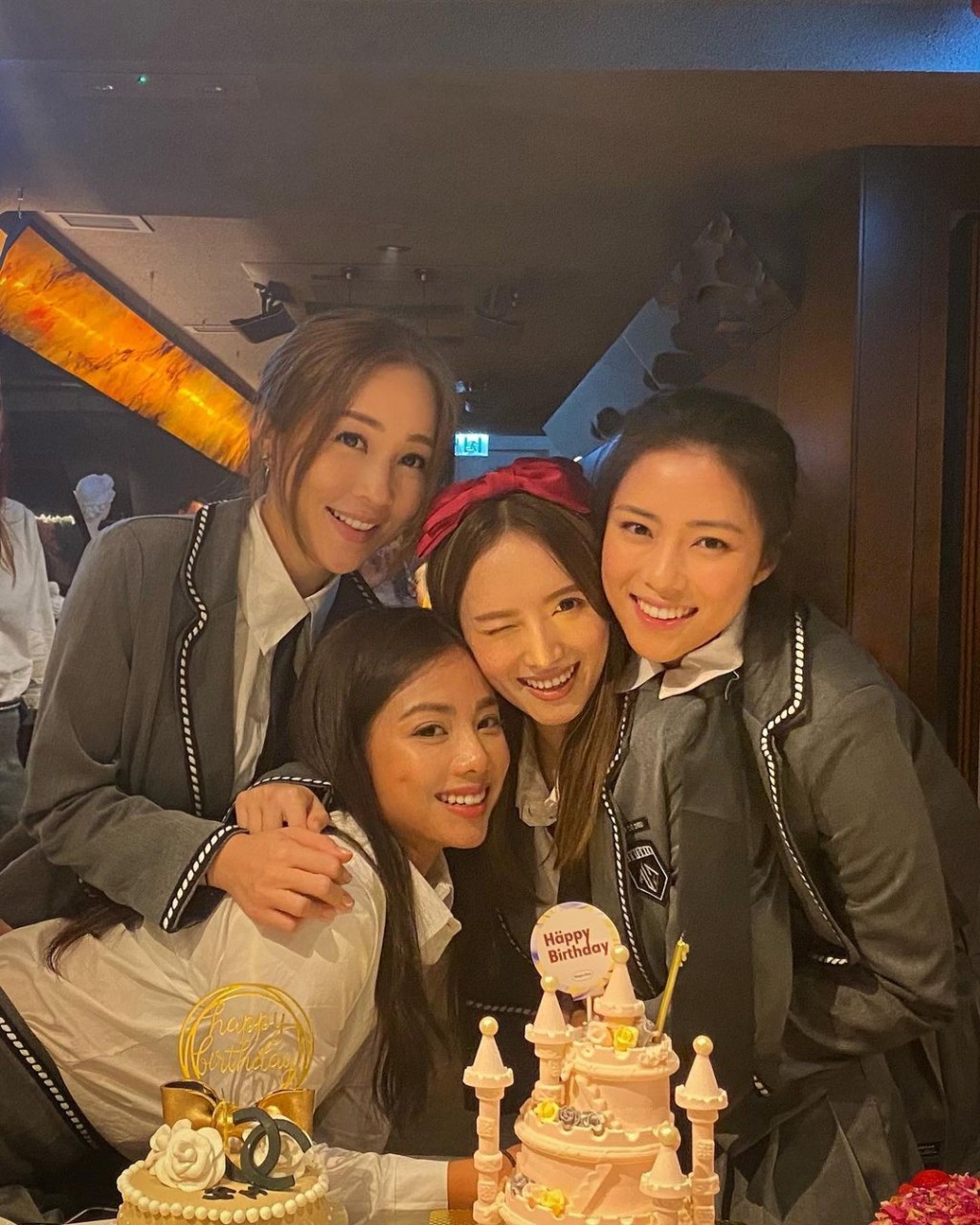 陈晓华赞邝洁楹和刘颖旋都好有运动细胞。