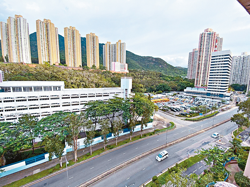 ■單位向南可望樓景及山景。