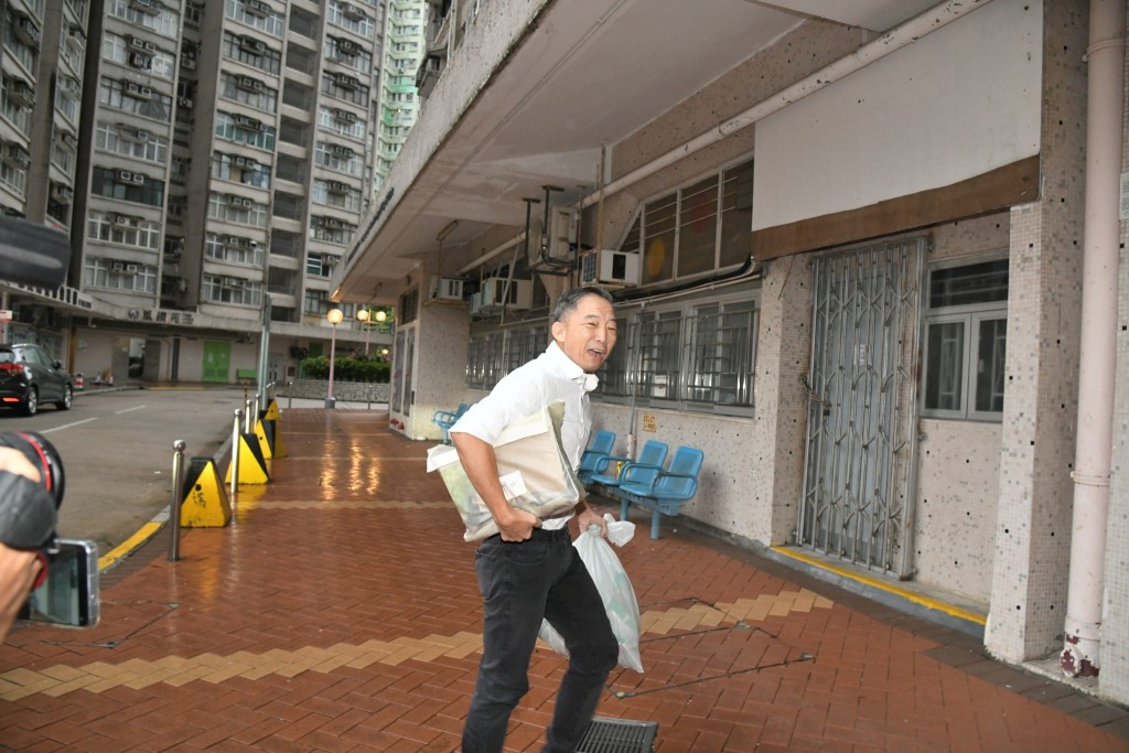 前民主黨主席胡志偉。 前民主黨主席胡志偉。