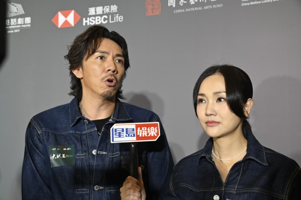 張繼聰指，如有好劇本也不抗拒與謝安琪夫妻檔合作。