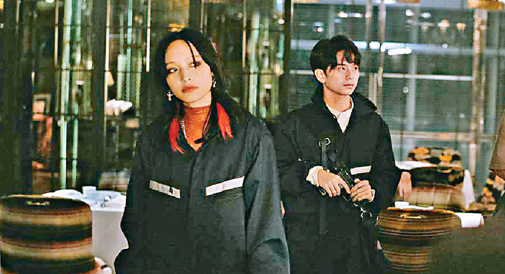 ■陈汉娜在《捣破法兰克》中饰演特技化妆师。
