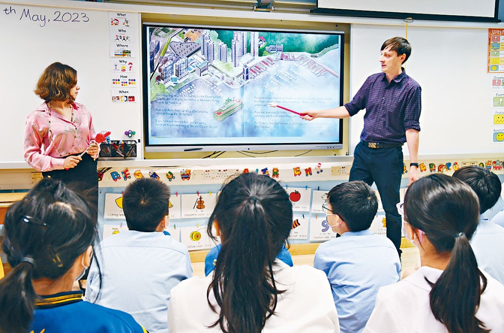 佛教聯合會為屬下小學推行「小一入學英文評估」，以電子評估測試小一新生的英語水平。 