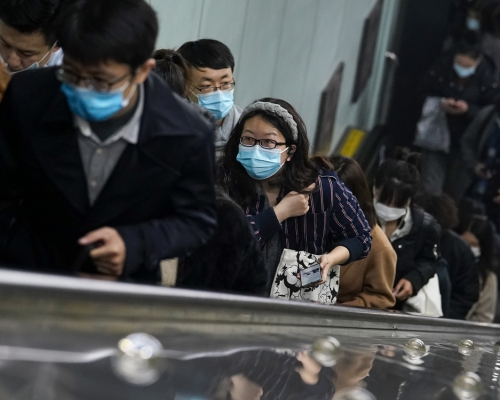 內地增8宗確診，包括一宗天津本地感染個案。ap圖