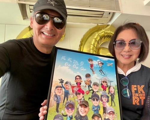 發哥昨日66歲生日,依然精靈!李司棋IG