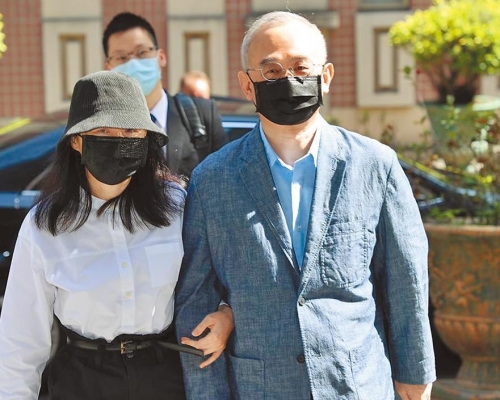 向心夫妇被台湾当局以《洗钱防制法》起诉。资料图片