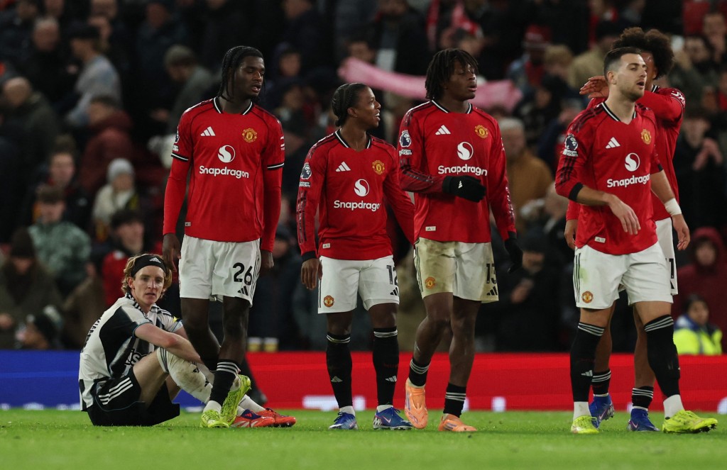 曼联以1：0险胜纽卡素。路透社