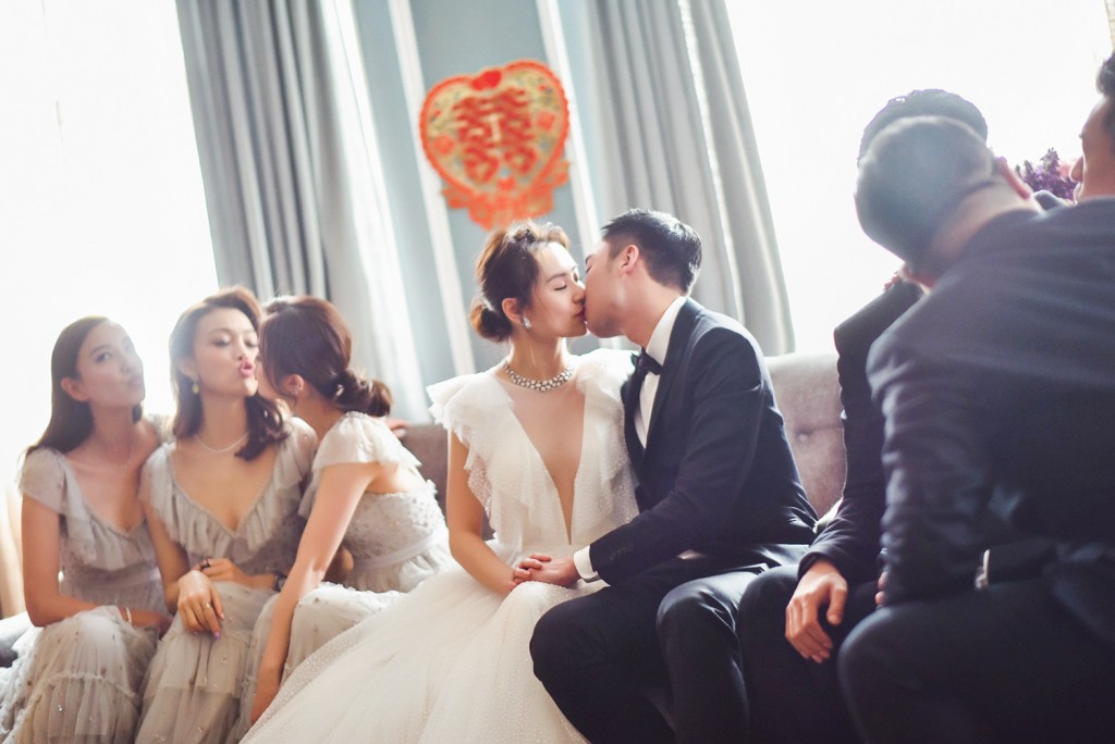 Michael指LA的婚前派隊後,阿嬌突然變冷淡。