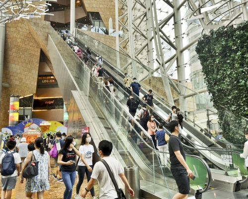 24歲女患者（4996）曾到訪朗豪坊。資料圖片
