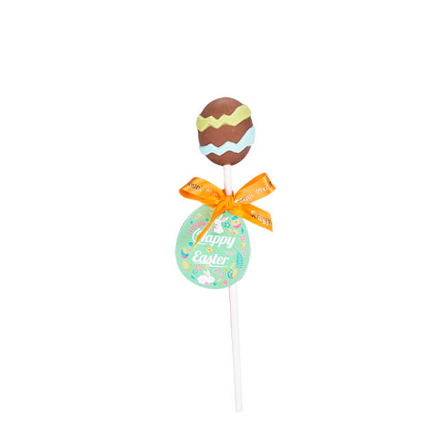 Schoggi Meier復活節朱古力——Easter Egg Almond Milk Chocolate Lollipop