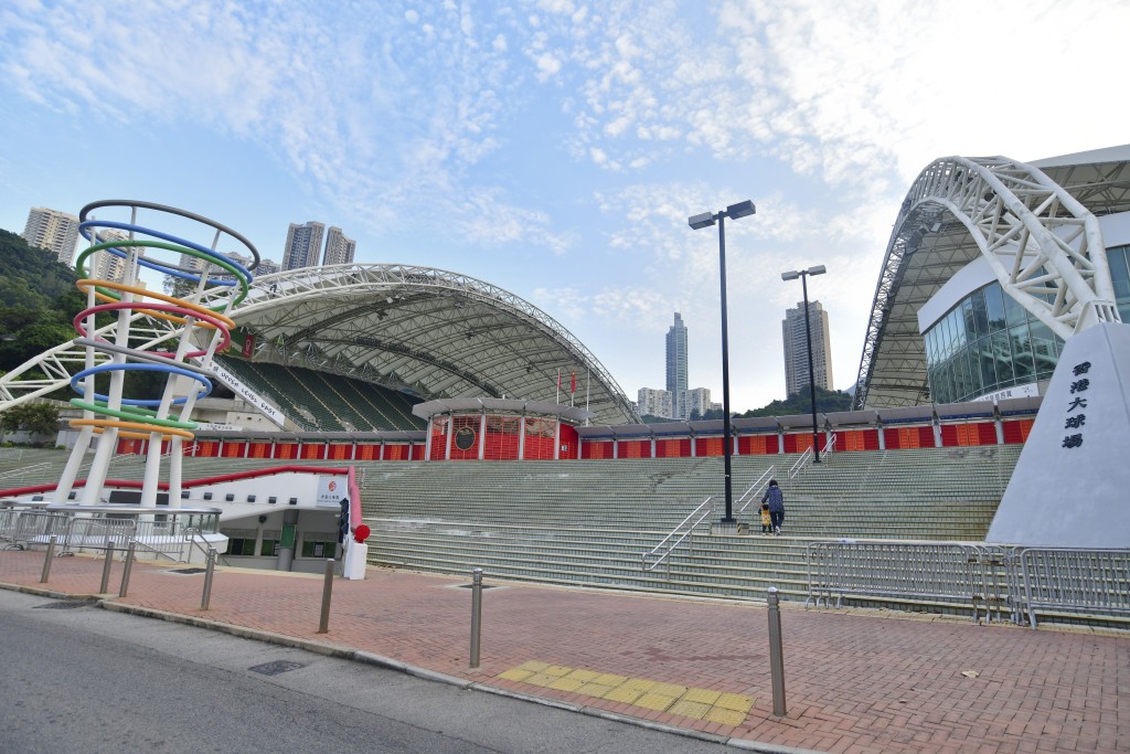 運輸署為配合在香港大球場舉行的欖球比賽，作特別交通及運輸安排。資料圖片