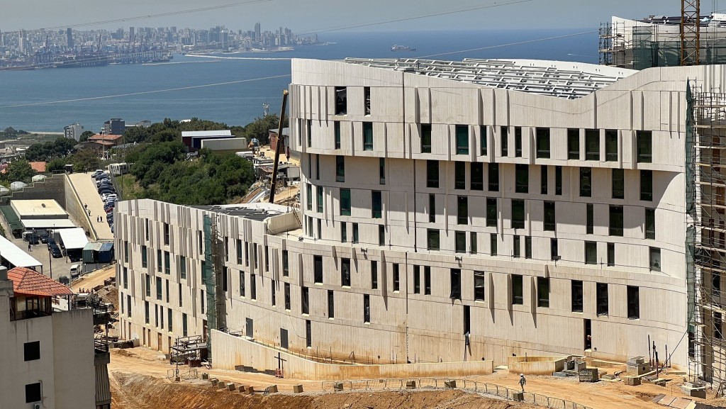 美国正在黎巴嫩建设超巨型使馆。 US Embassy Beirut