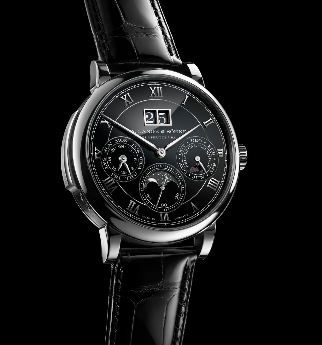 A. Lange & Söhne Minute Repeater Perpetual,錶殼:40.5mm鉑金 / 機芯:L122.2手上鏈 / 限量:50枚 / 售價:待詢。 A. Lange & Söhne Minute Repeater Perpetual,錶殼:40.5mm鉑金 / 機芯:L122.2手上鏈 / 限量:50枚 / 售價:待詢。