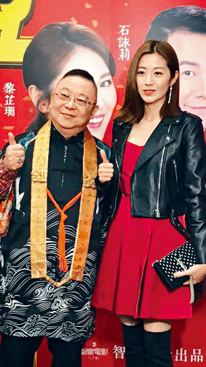 李居明追捧《反黑路人甲》，不排除邀众女主角演出电影。