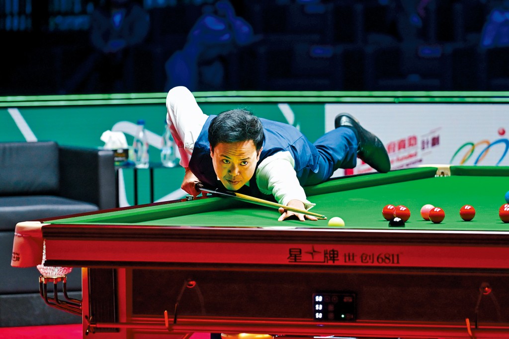 傅家俊打出一Q滿分147。