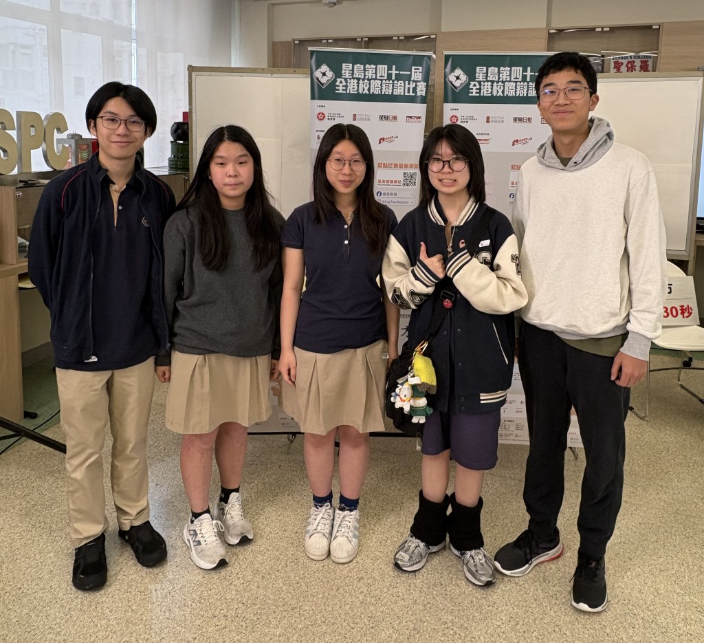 今年是基督教國際學校第4年參加星島辯論賽。學校提供
