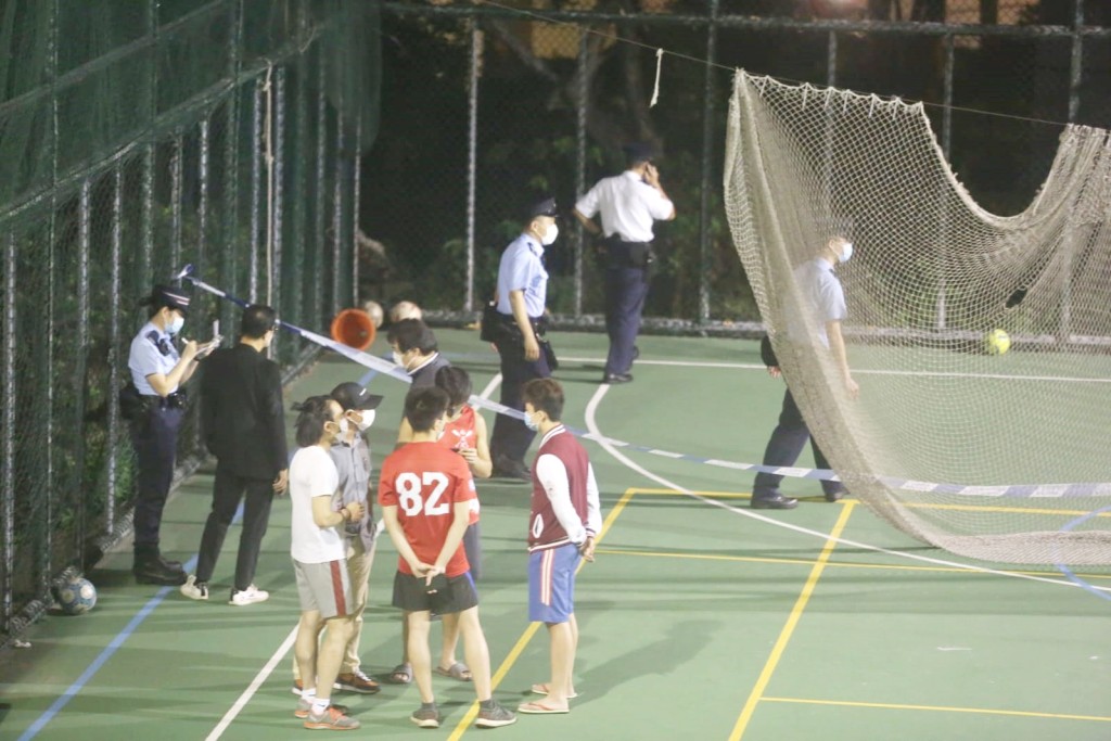 警員到場調查。