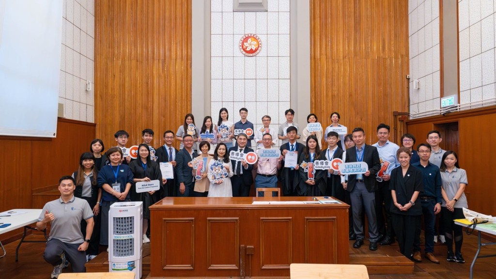 參與模擬審訊首客串被告接受盤問 林定國:代入別人位置對自己有幫助